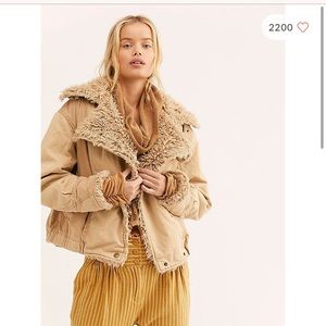 Free People Sherpa Jacket